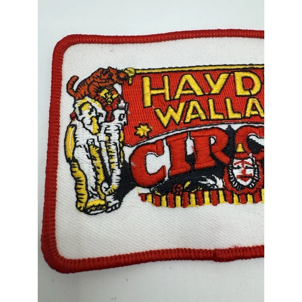 Hayden Wallace Circus Sew On Patch Never Used Vintage